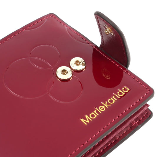 Dual-Snap RFID Compact Wallet